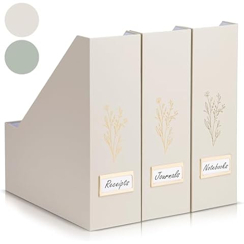 ZICOTO Magazine Holder Set of 3 Cover