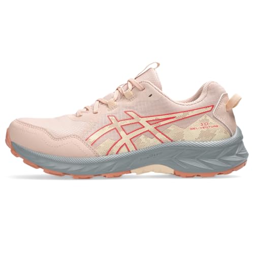 ASICS Women's Gel-Venture 10 Running Shoes, 8.5, Maple Sugar/Cozy Pink