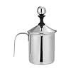 Montalatte Per Caffè in Acciaio 304 a Doppio Strato Frusta Manuale Facile Da Pulire Per Latte Macchiato E Cappuccino Fatti in Casa Montalatte a Doppio Strato Per Schiuma Manuale