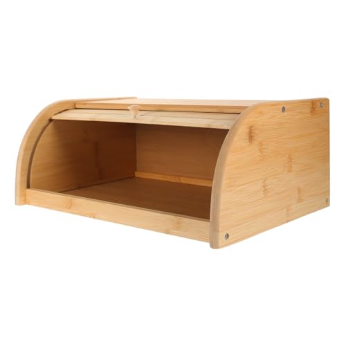 OUNONA 1pc Bread Box Container Storage Kitchen Bread Case Bread Bin Bread Keeper Bread Organizer Kitchen Food Organizer Wooden