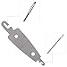 100 Needle Threader Cross Stitch Needle-Threading Tools for Large Eye Hook Needles DIY Sewing Supplies Accessory