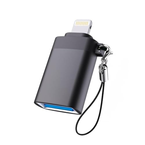 Image of USB OTG for iPhone /ipad, Lightning OTG Pendrive Adapter Compatible with All iOS Devices, USB Female Support Connect USB Flash Drive, Keyboard, Mouse