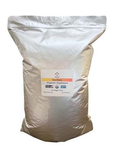 Gorlion Organic Soybeans for Tofu -18 Pounds (1 bags)