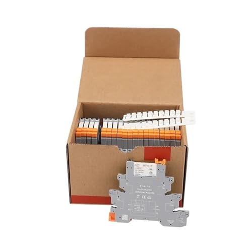 Relais de commande 24V AC DC HF-41F pour automatismes industriels - 5