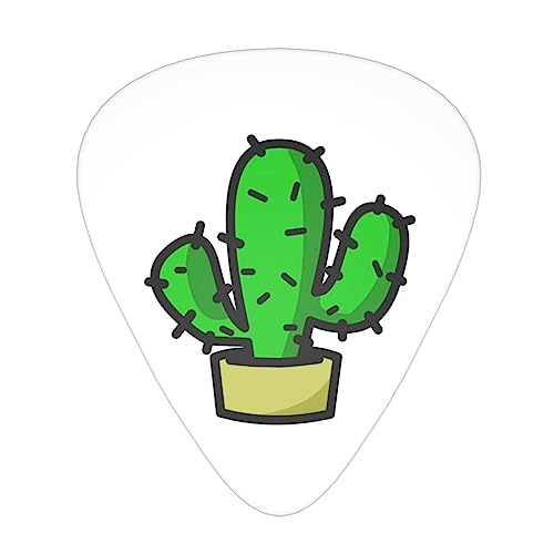 Cactus Médiators de guitare 12 médiators tendance durables dans une boîte pour ukulélé guitare électrique basse - Les Beatles, Paul McCartney, John Lennon, RIngo Starr, George Harrison Cactus Médiators de guitare 12 médiators tendance durables dans une boîte pour ukulélé guitare électrique basse