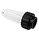Sarini 3/4 Zoll Wasserfilter für Gartenschlauch Wasser Vorfilter mit 5 Filtereinsätzen 2 Schnelladapter für Hochdruckreiniger Gartenbewässerung