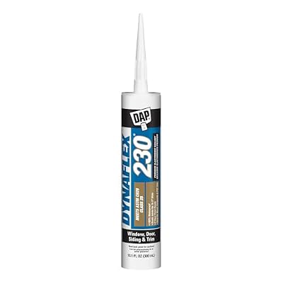 DAP Dynaflex 230 Pro Elastomeric Sealant, White WT099, 10.1 Oz (7079807102)
