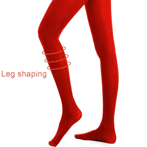 Image of Womens 40 Den Opaque Control Top Tights, High Waist Pantyhose