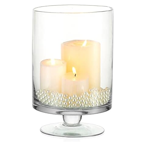 NUPTIO Glass Candle Holder Cover