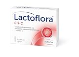 LACTOFLORA Probiótico Cis-c, Cuidado y bienestar urinario, con Arándano Rojo Americano y Vitamina C, sin lactosa ni gluten, 30 Cápsulas