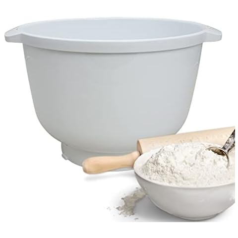 Lichtblau bol para mezclar plástico apto para lavavajillas Cover