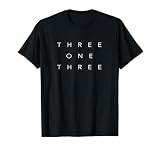 313 Area Code T Shirt Michigan Dearborn