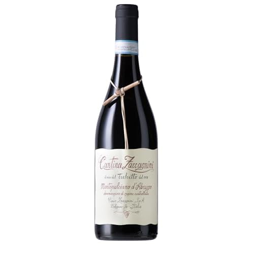 Zaccagnini Montepulciano d’Abruzzo DOC (1 x 0,75l) – Trockener, fruchtbetonter Rotwein aus Italien