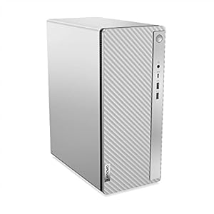 Lenovo IdeaCentre 5 Gen 7 – Ordenador de Sobremesa (Intel Core i5-12400, 16GB RAM, 512GB SSD, Intel UHD Graphics 730, Windows 11 Home) Gris Nube – Teclado QWERTY Español
