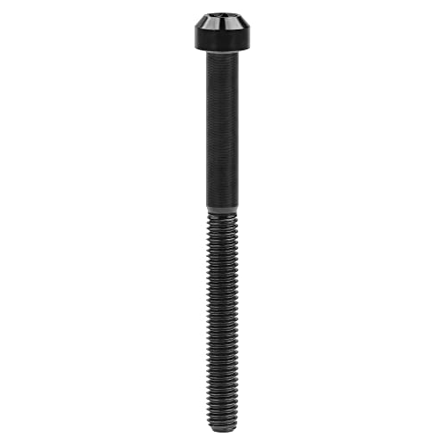 Image of Titanium Torx Square Head M6 x 10 15 20 25 30 35 40 45 50 60 65 70 80mm Screw Pack of 5 (Black, M6x70mm)