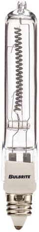 Bulbrite Q500CL/MC 500W T4 JD HALOGEN CLEAR E11 120V [Pack of 10]