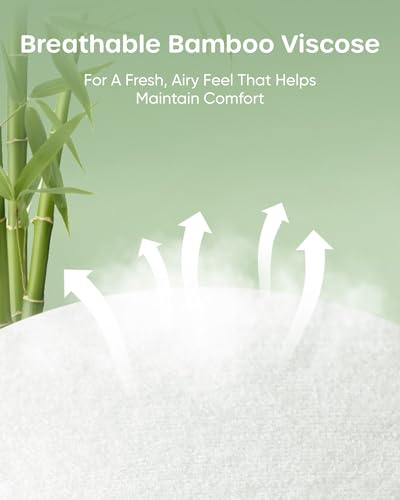 Image of Nuliie Viscose-from-Bamboo Disposable Nursing Pads 100 Count, Ultra-Breathable Breast Pads for Breastfeeding, Absorbent & Stay Dry, Leakproof, Individually Wrapped