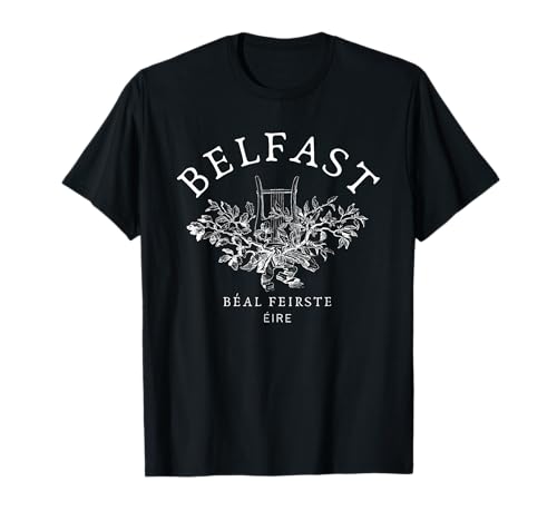Belfast Irish Harp Belfast Northern Ireland T-Shirt