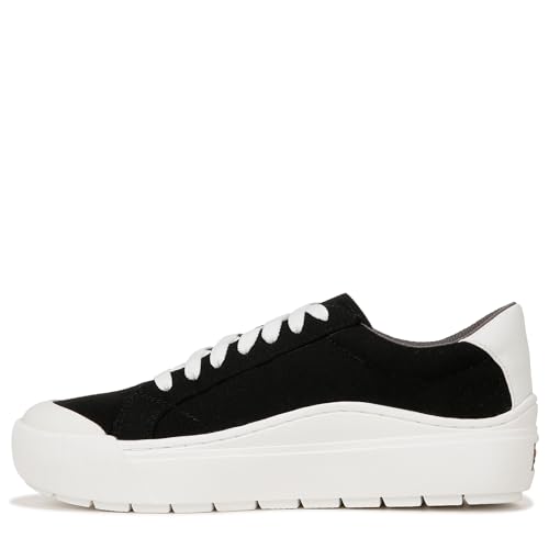 Dr. Scholl's Shoes Womens Time Off Sneaker Black Canvas 6 M