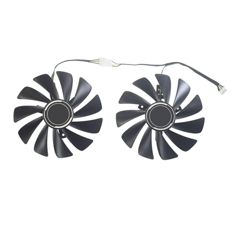Ventilador de tarjeta gráfica de 95 mm CF1010U12S para reparar disipador ASRock RX 5700 XT