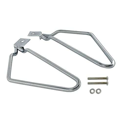 Supports de sacoches moto XL883 empêchant le frottement sur le pneu