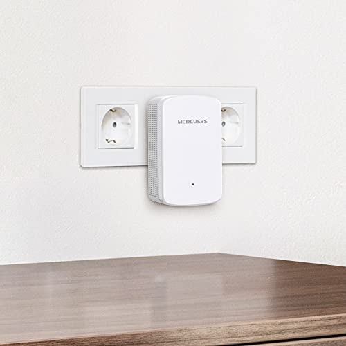 Image of Mercusys ME20 Wireless AC750 Wi-Fi Range Extender Dual Band with Signal Indicator | Easy One-Touch Setup | Fast 10 /100 Mbps Port