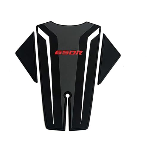 Protecteur de réservoir moto noir pour CBR650R 2019-2023 avec grip latéral antidérapant