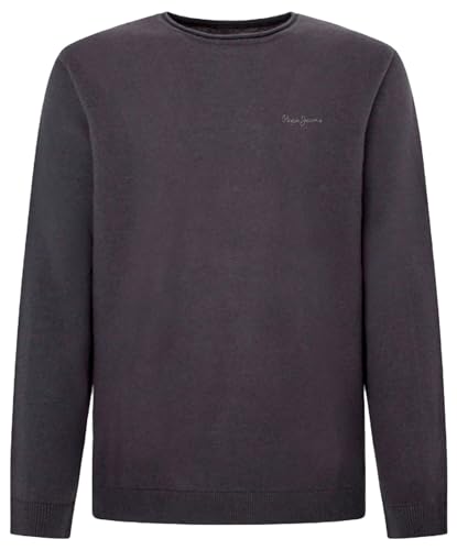Pepe Jeans Meunier tricot homme en maille fine col rond classique