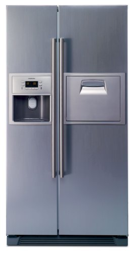 Siemens KA60NA45 Side-by-Side/A+ - Réfrigérateur : 356 l - Congélateur : 161 L - Gris - NoFrost - Machine à glaçons