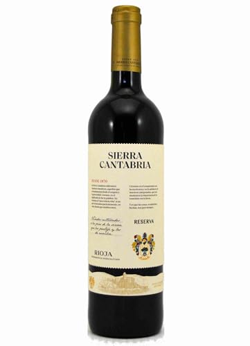 Sierra Cantabria Rioja Reserva 75 cl Vino tinto (Caja de 3 Botellas de 75 cl)