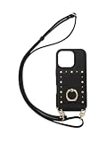 [セルフォード] ビジュースタッズスマホケース CWGG261522 レディース BLK Free Size