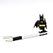 IQ LEGO Gel Pen with Batman Minifigure - Black Gel Pen (52864)