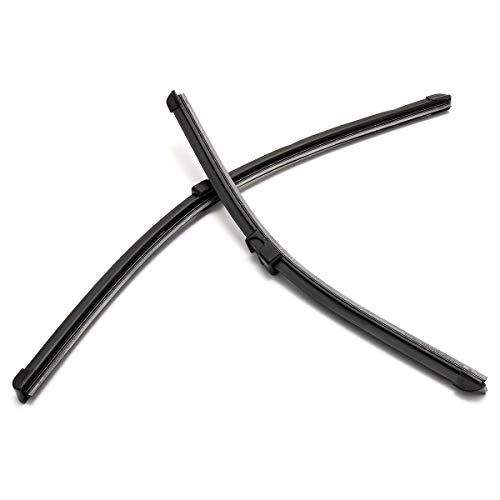 Image of Oshotto Frameless (O.E.M Type) Wiper Blades Compatible with CL-204 (2010-2015) (24 inch / 24 inch)