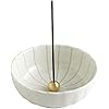 Asayu Japan Wierook Gift Set - Witte Lotus Wierookhouder & Messing