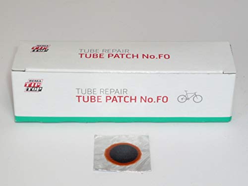 Rema Tip Top Lot de 10 rustines de tuyau n° F0 - Diamètre : 16 mm - 50001-10 Cover