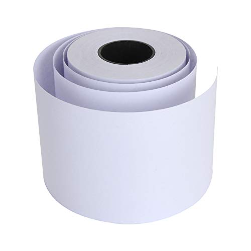 Shanqian SQUS-PAPERROLL-24PCS-WHITE-201007 24 Pack 2 1/4 Inch X 98 Ft Adding Machine/Calculator Rolls Adding Machine Tape Paper Receipt Paper thumb #2