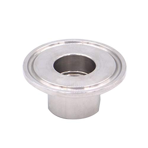 Dernord 1.5" Sanitary Tri Clamp To 1/2" Npt Female Tri Clover #TOP1