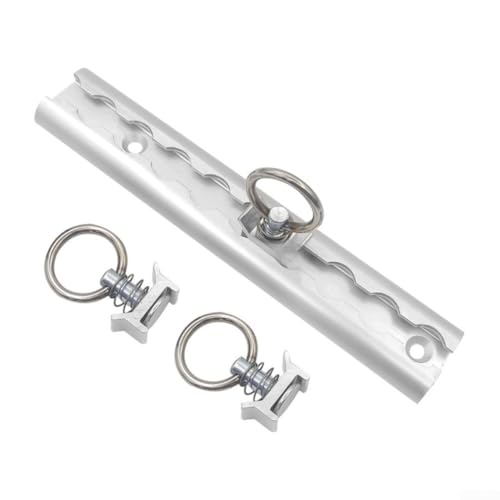 Riel de carga en L, riel de aluminio para aerolíneas, taquilla de amarre de entrega de aluminio, pista con cubiertas y fijadores de pista para remolques y camiones