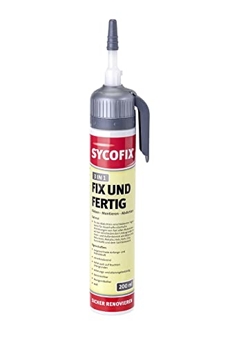 SYCOFIX Collez, densité, réparation Cover