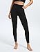 DemonQueen High Waist Yoga Pants with Pockets，Leggings for Women Tummy Control, Business Fashion Leggings for Women (US, Alpha, XX-Large, Regular, Regular, Black)
