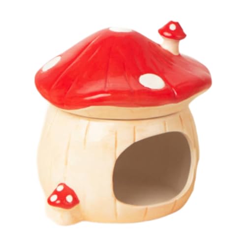 Abri pour cobayes et hamsters - Solution anti-stress rouge - 2