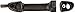 Dorman 80753 Front Driver Side Exterior Door Handle Compatible with Select Kia Models, Smooth Black