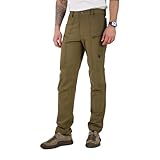 Ellobird Mens Flex Cargo Hiking Pants, Work Outdoor, Water Repellent 4-Way Stretch Lightweight,...