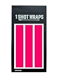 Arrow Wraps for Carbon Shafts - Glossy, Bright Colors- Pack of 15- Various Lengths and Widths. (1.25' Width, Glossy Pink, 7' Length)