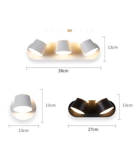 Lámpara LED de pared interior para eliminar sombras en pasillos y salones 2