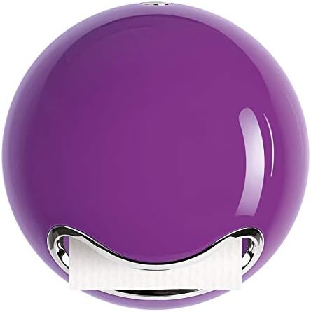 Spirella Bowl Shiny Polystyrol Toilet Paper Holder, Purple