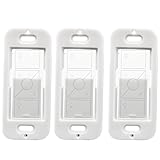 Remote Wallplate Bracket, Perfectly Compatible with Lutron Wireless Pico Remote Contro,Seamless Snap Wall Mount Bracket,Enhance Your Smart Home Experience (3pcs)