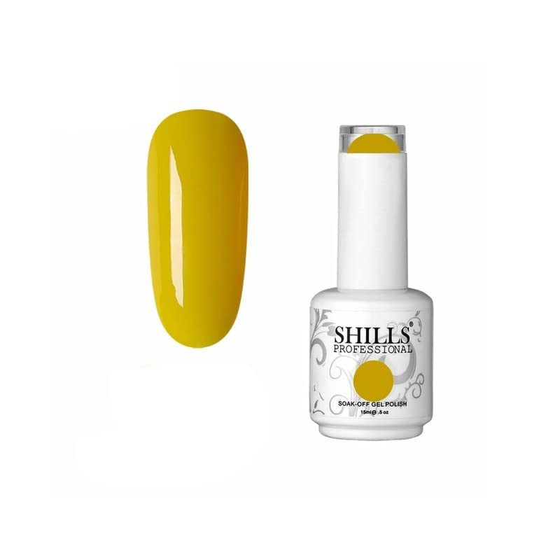 Image of SHILLS PROFESSIONAL UV /LED Soak Off Gel Polish (Gel nail polish) Nail art nail polish Color Shade 205