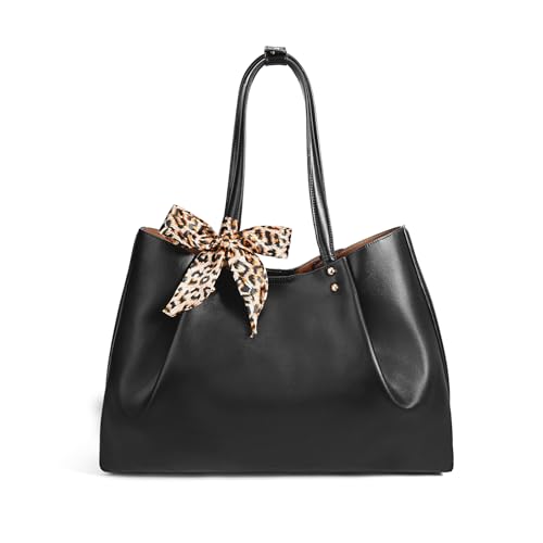 Bolso tote grande para mujer de cuero vegano