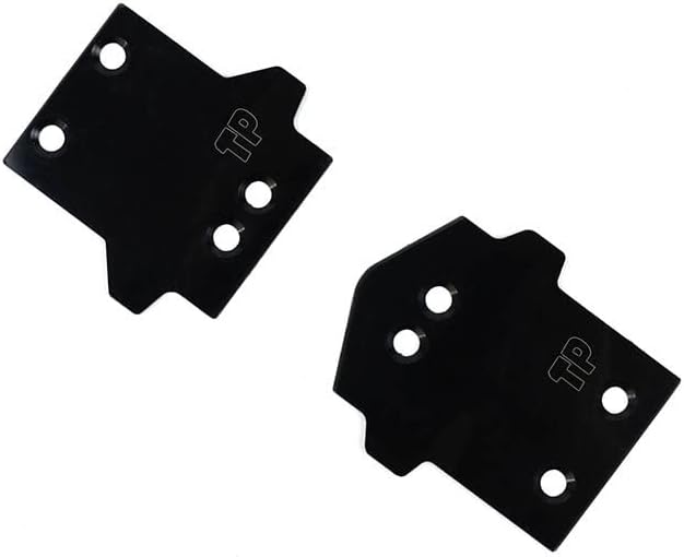 Replacement Part For Front/Rear Chassis Guard Anti-scratch Board For 1/8 TEKNO EB48 2.0 RC Car Upgrade Parts - (Color: Front And Rear)